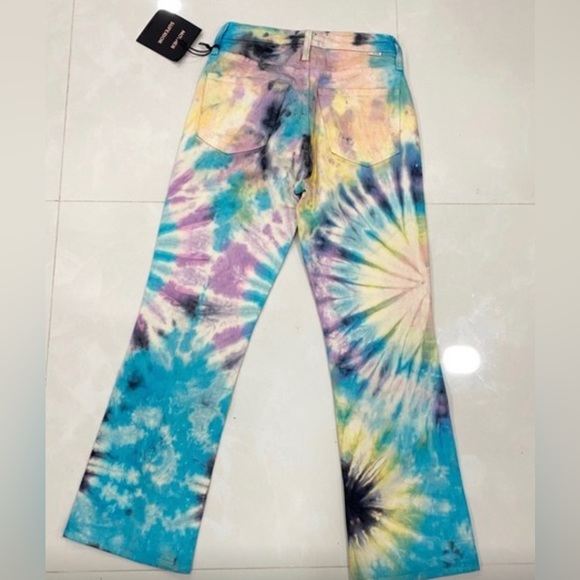 Mother Superior The Tripper Tie Dye High Rise Jeans - Picture 9 of 13